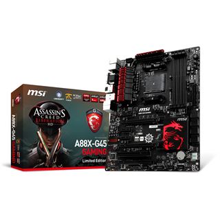 MSI A88X-G45 Gaming AMD A88X So.FM2+ Dual Channel DDR3 ATX Retail