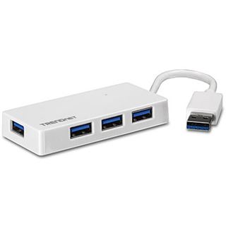 Trendnet TU3-H4E 4-port USB 3.0 extern ohne Netzteil weiss