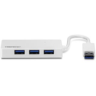 Trendnet TU3-H4E 4-port USB 3.0 extern ohne Netzteil weiss