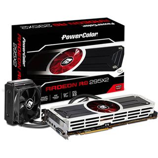 2x 4GB PowerColor Radeon R9 295X2 Hybrid PCIe 3.0 x16 (Retail)