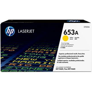 HP 653A Tonerkartusche gelb Standardkapazit&auml;t 16.500 Seiten