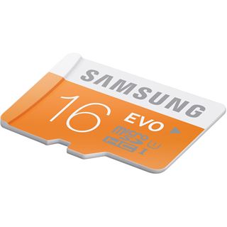 16 GB Samsung EVO microSDHC UHS-I Retail inkl. Adapter auf SD