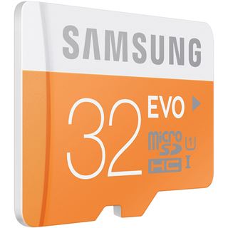 32 GB Samsung EVO microSDHC UHS-I Retail inkl. Adapter auf SD