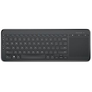 Microsoft All-in-One Media Keyboard USB Deutsch schwarz (kabellos)