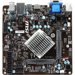MSI J1900I SoC So.BGA Dual Channel DDR3 Mini-ITX Retail