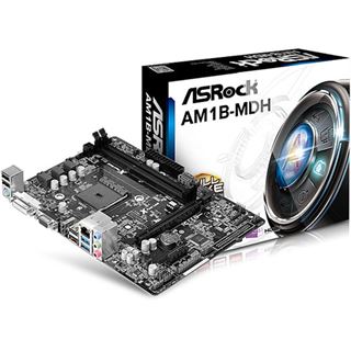 ASRock AM1B-MDH SoC So.AM1 Single Channel DDR3 mATX Retail