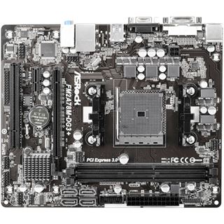 ASRock FM2A78M-DG3+ AMD A78 So.FM2+ Dual Channel DDR3 mATX Retail