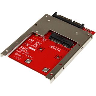 Startech SATA 2,5 Zoll Adapter für mSATA SSD (SAT32MSAT257)