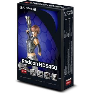 1GB Sapphire Radeon HD 5450 Passiv PCIe 2.0 x16 (Retail)