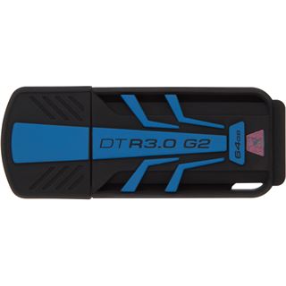 64 GB Kingston DataTraveler R3.0 G2 schwarz/blau USB 3.0