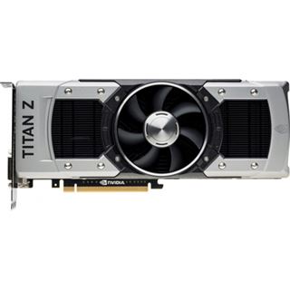 2x 6GB Palit GeForce GTX Titan Z Aktiv PCIe 3.0 x16 (Retail)