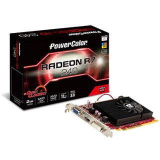 2GB PowerColor Radeon R7 240 LP Aktiv PCIe 3.0 x16 (Retail) - R7 240 ...