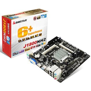 Biostar J1800NH2 SoC So.BGA Dual Channel DDR3 Mini-ITX Retail