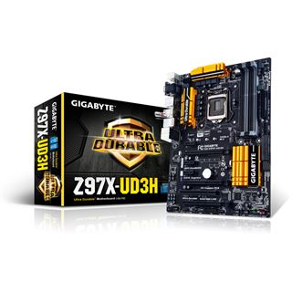 Gigabyte GA-Z97X-UD3H Intel Z97 So.1150 Dual Channel DDR3 ATX Retail