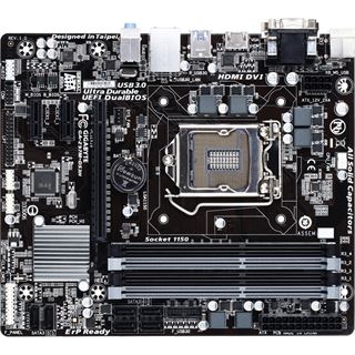 Gigabyte GA-Z97M-DS3H Intel Z97 So.1150 Dual Channel DDR3 mATX Retail