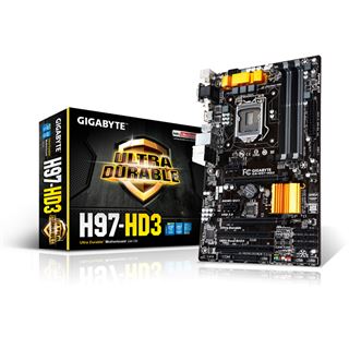 Gigabyte GA-H97-HD3 Intel H97 So.1150 Dual Channel DDR3 ATX Retail