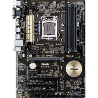 Asus Z97-K Intel Z97 So.1150 Dual Channel DDR3 ATX Retail