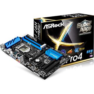 ASRock H97 Pro4 Intel H97 So.1150 Dual Channel DDR3 ATX Retail