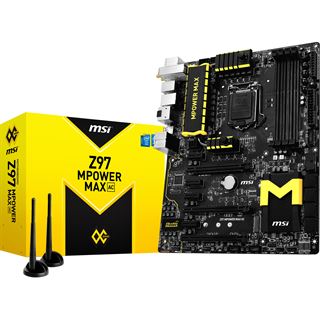 MSI Z97 MPower MAX AC Intel Z97 So.1150 Dual Channel DDR3 ATX Retail