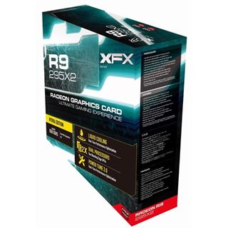 2x 4GB XFX Radeon R9 295X2 Hydra Edition Hybrid PCIe 3.0 x16 (Retail)