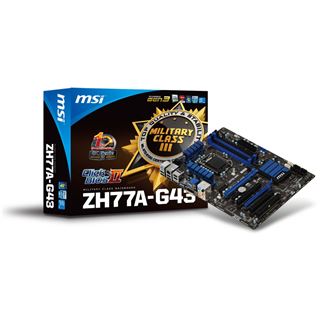 MSI ZH77A-G43 Intel H77 So.1155 Dual Channel DDR3 ATX Retail