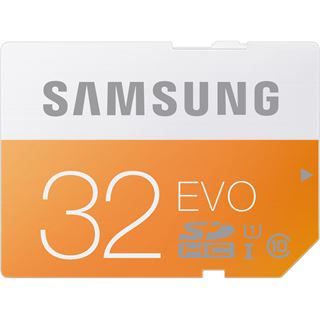 32 GB Samsung EVO SDHC UHS-I Retail