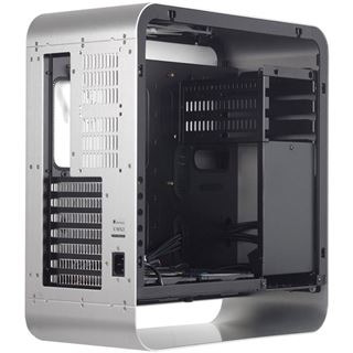 Cooltek UMX2 Midi Tower ohne Netzteil silber