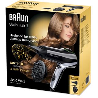 Braun Haartrockner SatinHair7 HD 730 Diffusor schwarz