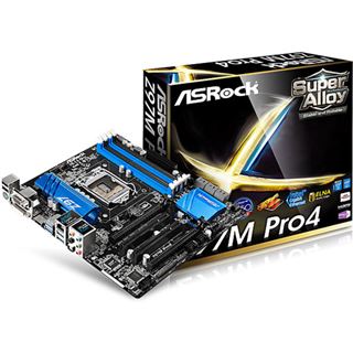 ASRock Z97M Pro4 Intel Z97 So.1150 Dual Channel DDR3 mATX Retail