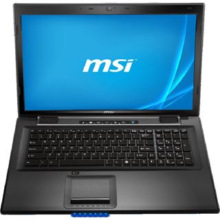 Notebook 17.3" (43,94cm) MSI CX70-i740M281W7H