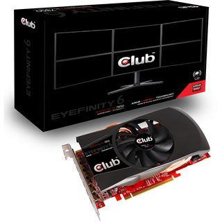 2GB Club 3D Radeon HD 7850 Eyefinity 6 Edition Aktiv PCIe 3.0 x16