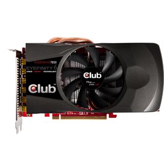 2GB Club 3D Radeon HD 7850 Eyefinity 6 Edition Aktiv PCIe 3.0 x16