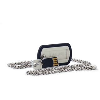 16 GB Verbatim Dog Tag silber USB 2.0