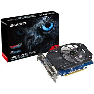 2GB Gigabyte Radeon R7 250X OC Aktiv PCIe 3.0 x16 (Retail)