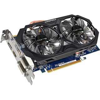 2GB Gigabyte Radeon R7 260X Windforce 2X OC Rev 3.0 Aktiv PCIe 3.0