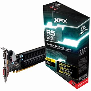 1GB XFX Radeon R5 230 Core Edition Passiv PCIe 3.0 x16 (Retail)