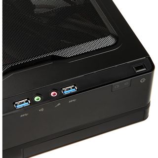 IN WIN BQ656 Slim Mini-ITX 120 Watt schwarz