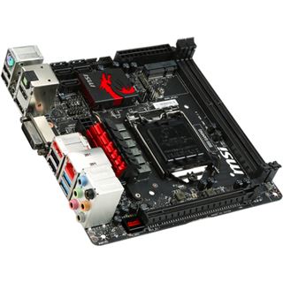 MSI B85I Gaming Intel B85 So.1150 Dual Channel DDR3 Mini-ITX Retail