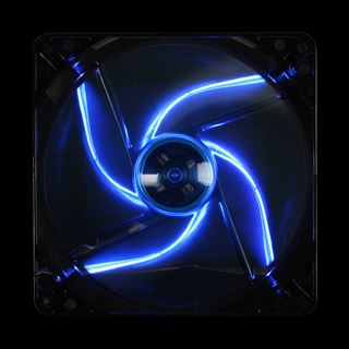 Cooltek Silent Fan 140 Blue 140x140x25mm 900 U/min 13.9 dB(A)