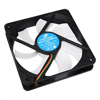 Cooltek Silent Fan 120 PWM low 120x120x25mm 300-1200 U/min 16.2 dB(A)