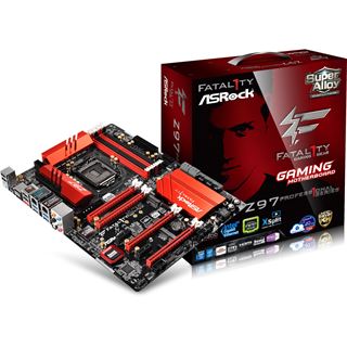 ASRock Fatal1ty Z97 Professional Intel Z97 So.1150 Dual Channel DDR3