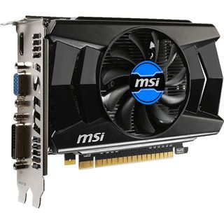 2GB MSI GeForce GT 740 GDDR5 Aktiv PCIe 3.0 x16 (Retail)