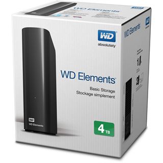 4TB WD Elements Desktop WDBWLG0040HBK-EESN 3.5" (8.9cm) USB 3.0