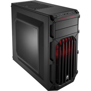 Corsair Carbide SPEC-03 LED rot mit Sichtfenster Midi Tower ohne