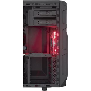 Corsair Carbide SPEC-03 LED rot mit Sichtfenster Midi Tower ohne