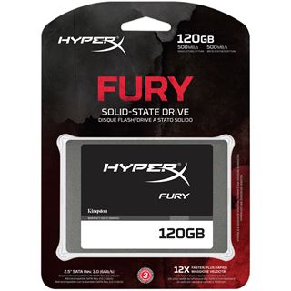 120GB Kingston FURY 2.5" (6.4cm) SATA 6Gb/s MLC asynchron