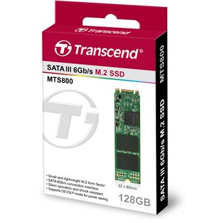 128GB Transcend MTS800 M.2 2280 SATA 6Gb/s MLC (TS128GMTS800)