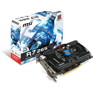 2GB MSI Radeon R7 265 OC Aktiv PCIe 3.0 x16 (Retail)