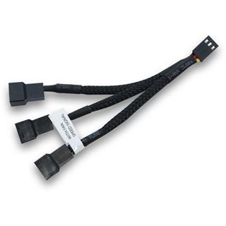 EK Water Blocks 10 cm Y-Kabel für 3x 3-Pin Lüfter