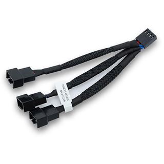 EK Water Blocks 10 cm Y-Kabel für 3x 4-Pin-PWM-Lüfter